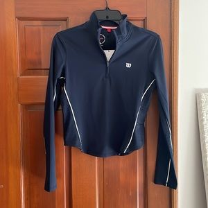 Brentwood half zip- Wilson sporting goods co.
